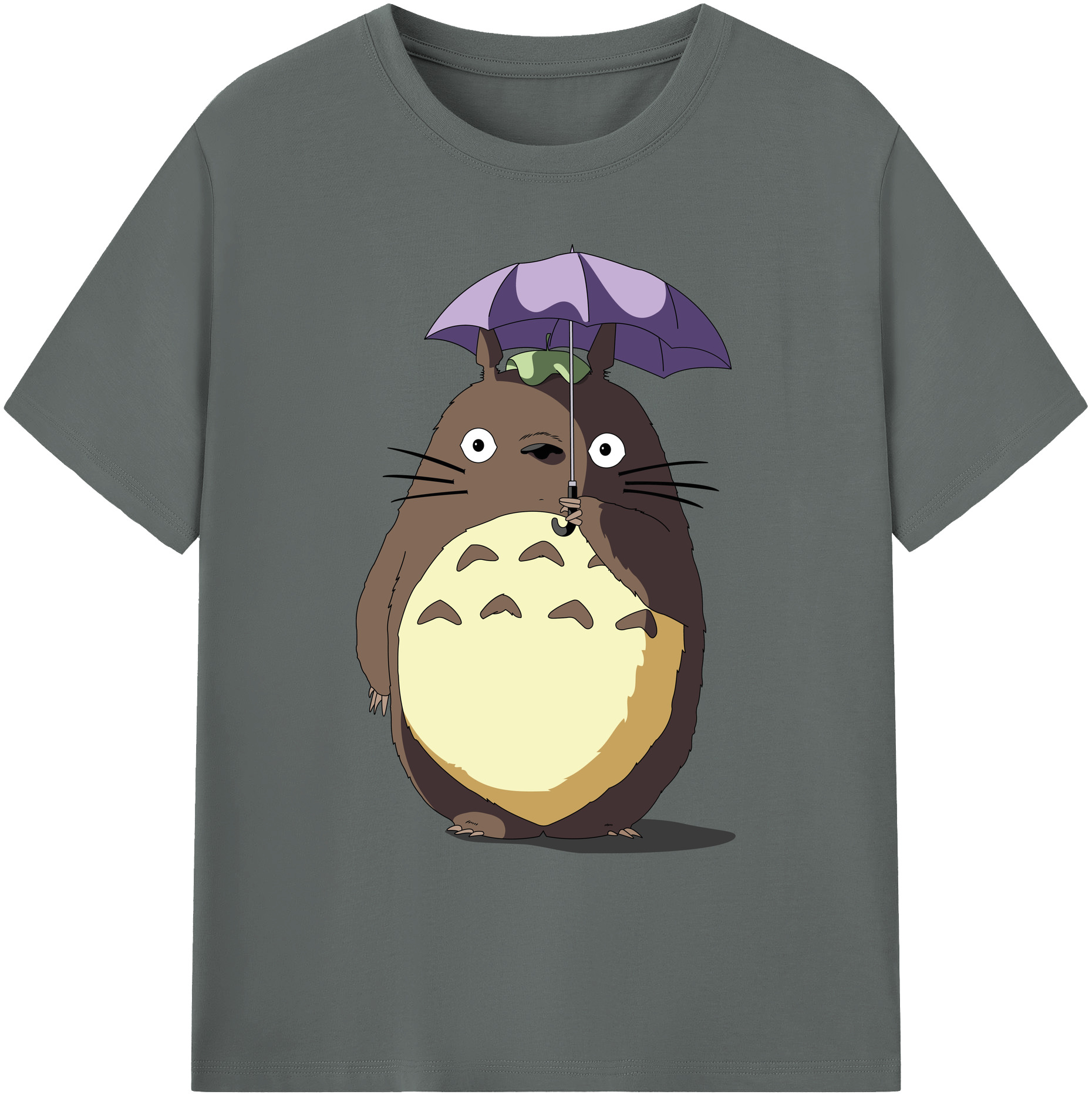 （画像用） となりのトトロ 草壁メイ 草壁サツキ My Neighbor Totoro Satsuki Kusakabe Mei Kusakabe 綿100％ メンズ半袖Tシャツ｜肌触りやわらか＆通気性